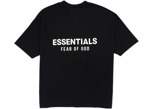 Fear of God Essentials S25 Tričko Jet Black