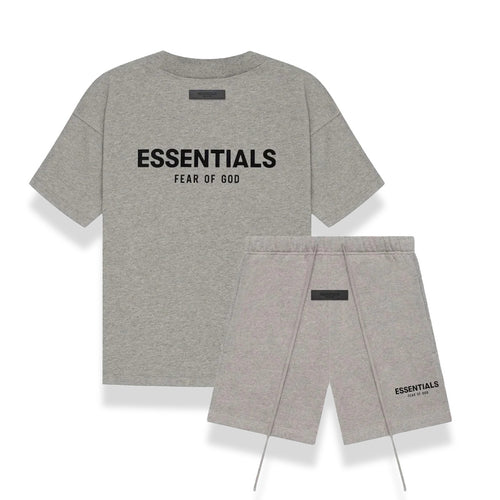 Fear of God Essentials S22 Dark Oatmeal - Letní set