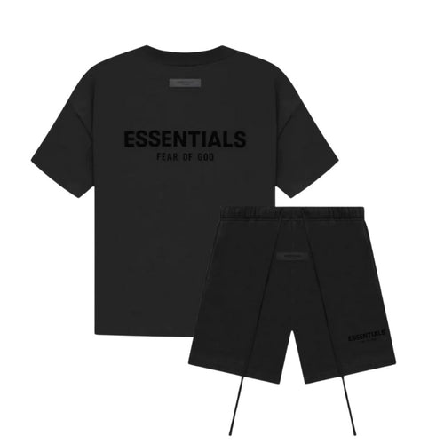 Fear of God Essentials S22 Stretch Black Limo – Letná súprava