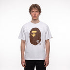 tričko BAPE Big Ape Head T-Shirt White 1K80-110-002 ADONIO