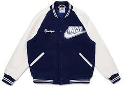 Nike x Nigo NRG Varsity Jacket Navy