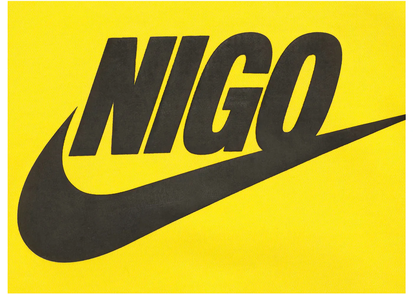 Nike x Nigo NRG flísová mikina žltá