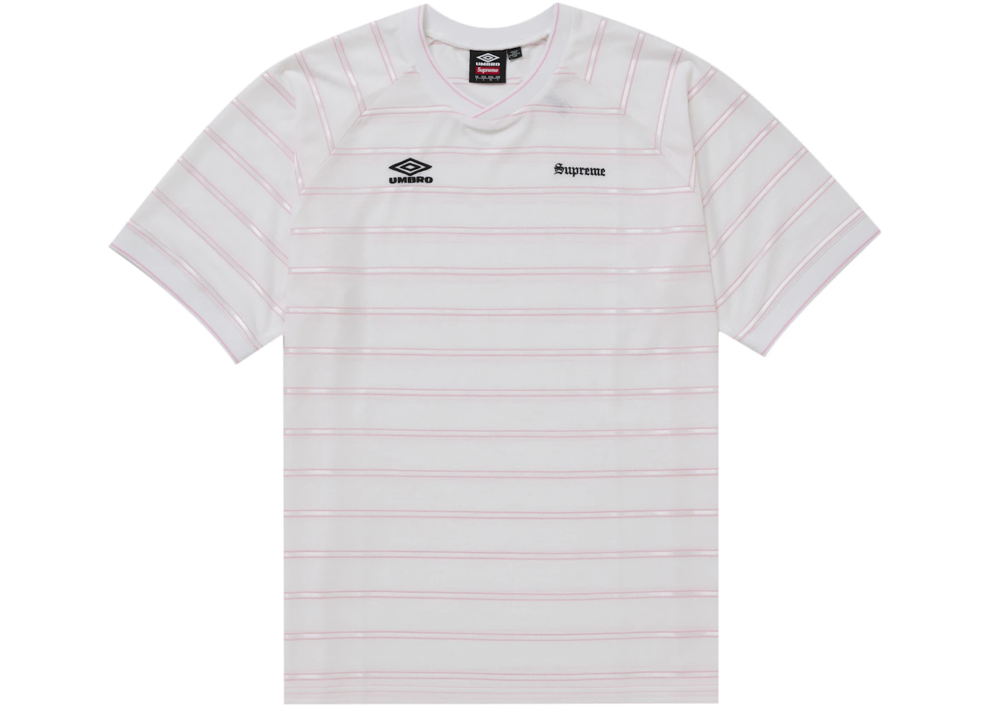 Supreme Umbro Stripe futbalový dres biely