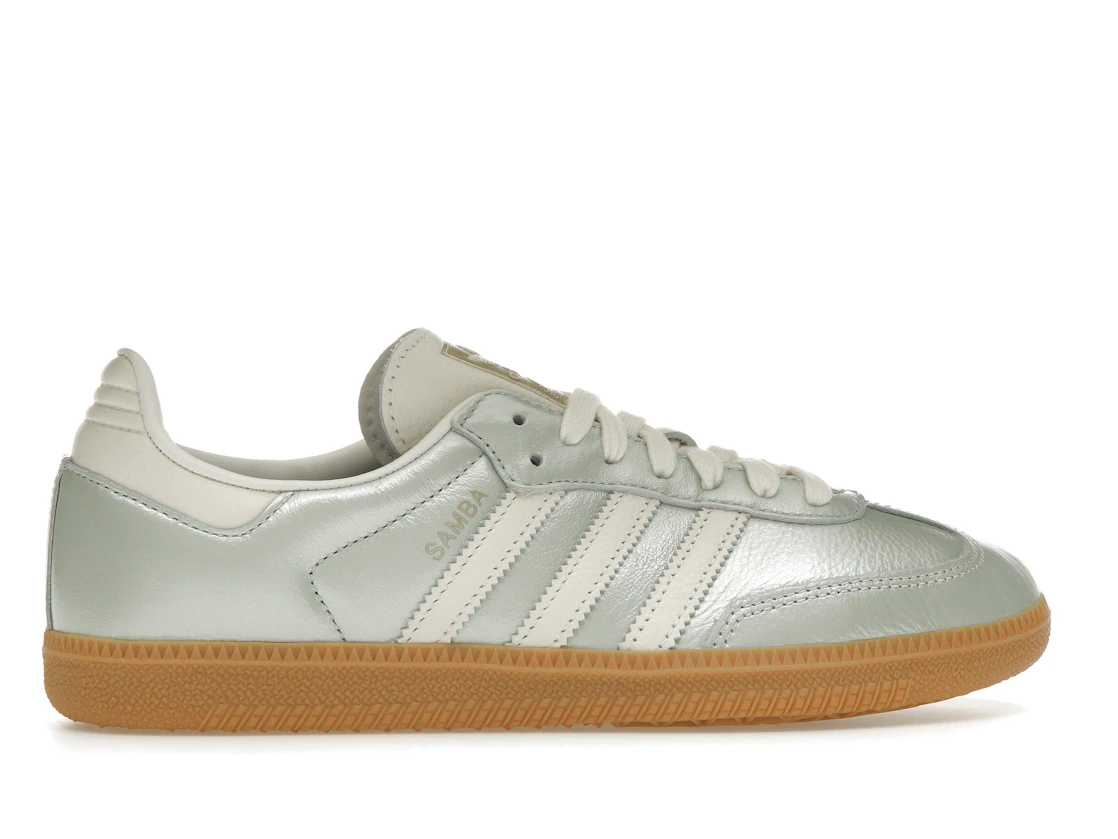 adidas Samba OG Linen Green Metallic (W)