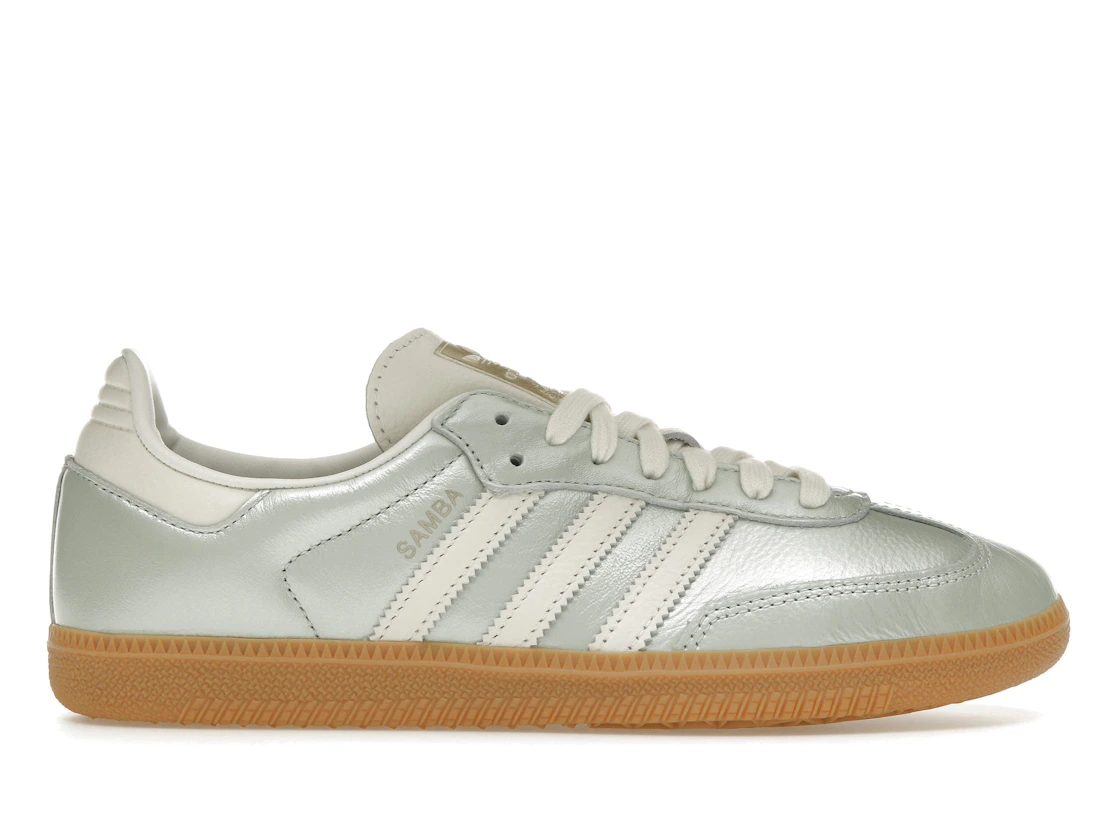 adidas Samba OG Linen Green Metallic (W)