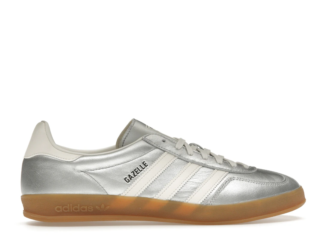 adidas Gazelle Indoor Silver Metallic Core White