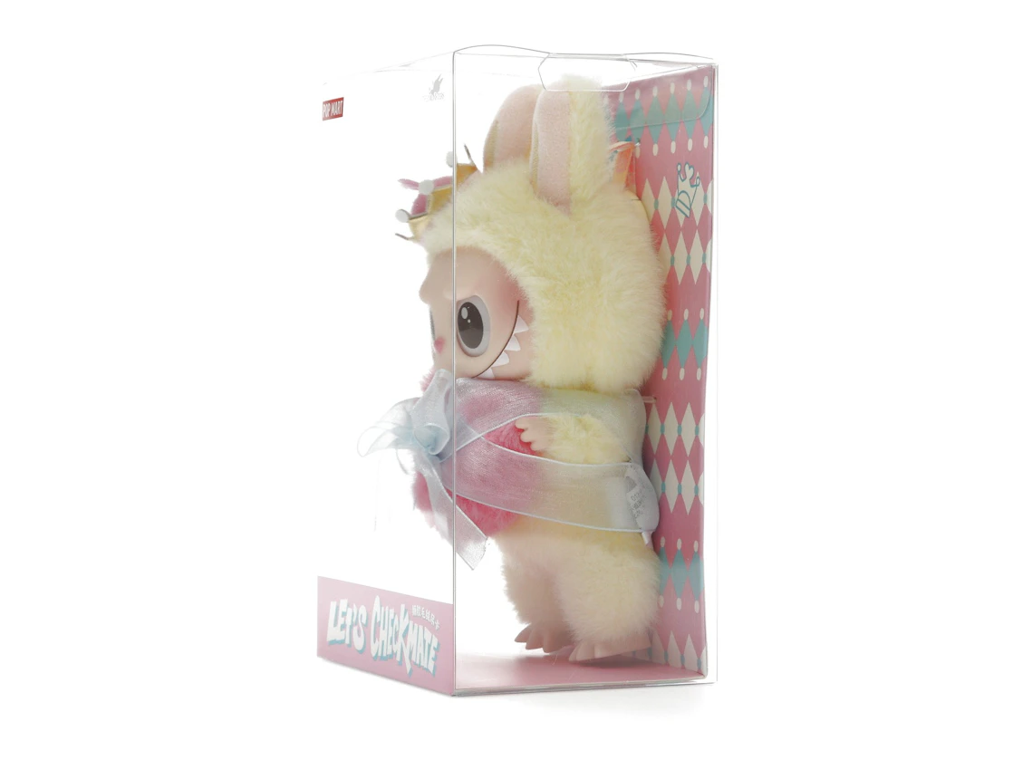 Pop Mart Labubu The Monsters Let's Checkmate Series Vinylový plyšový závesný prívesok