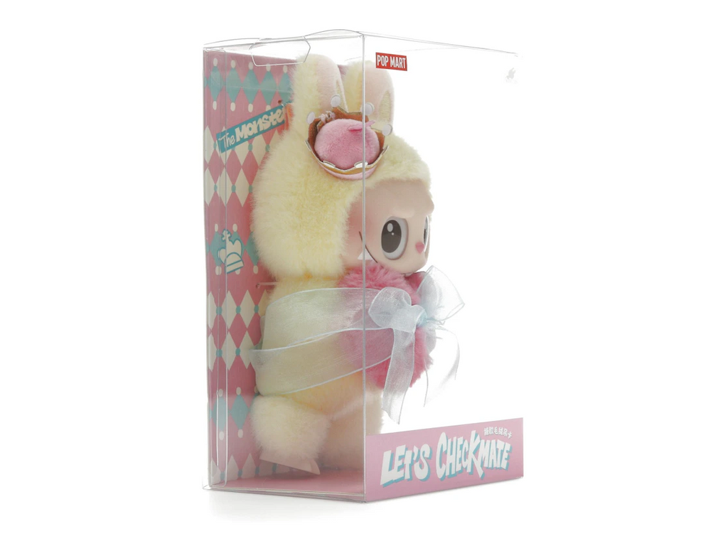 Pop Mart Labubu The Monsters Let's Checkmate Series Vinylový plyšový závesný prívesok