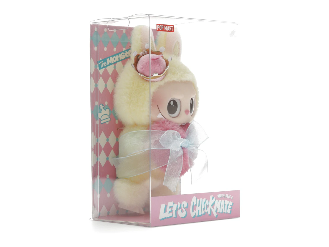 Pop Mart Labubu The Monsters Let's Checkmate Series Vinylový plyšový závesný prívesok