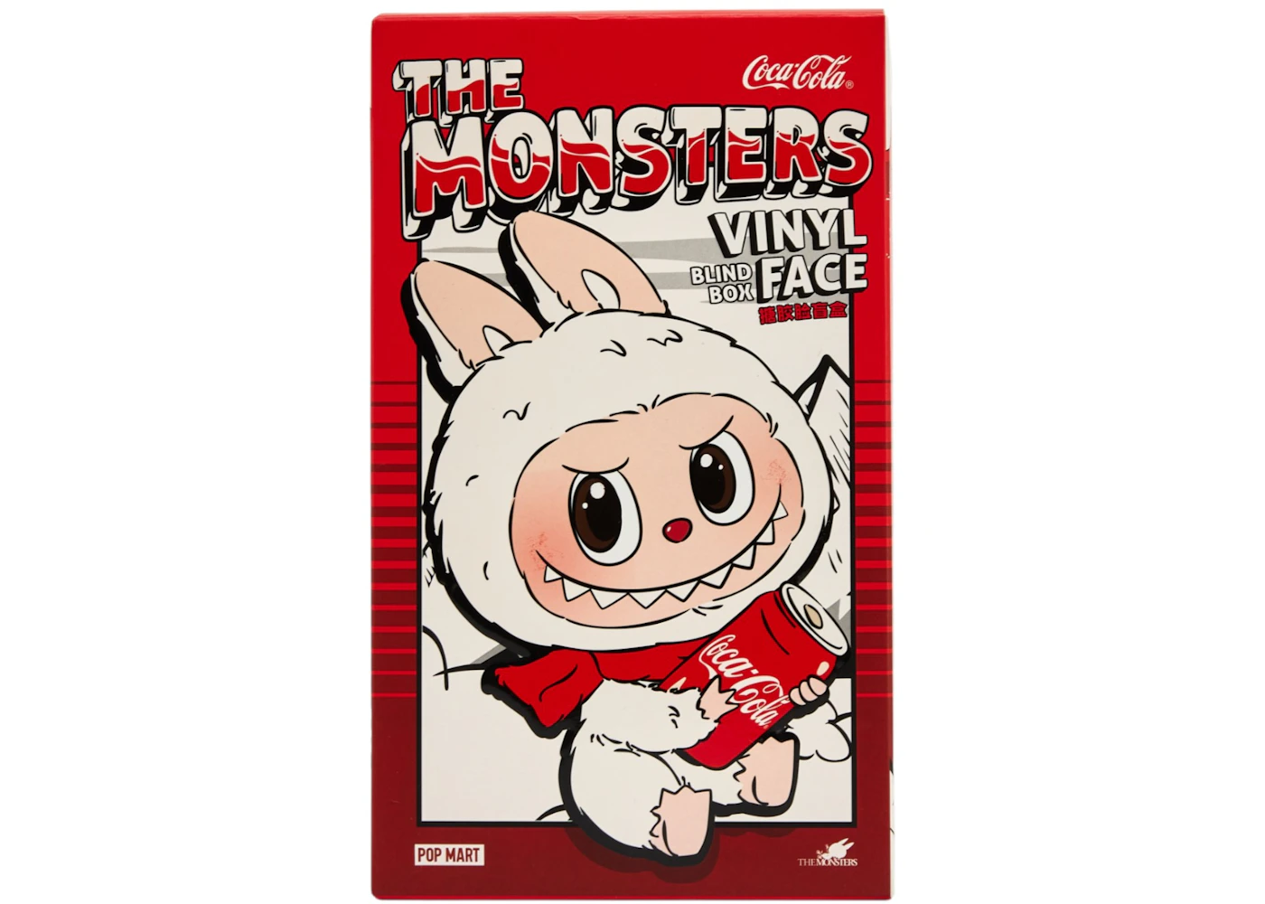 Pop Mart Labubu The Monsters Coca Cola Series Vinyl Face Jednotný slepý box