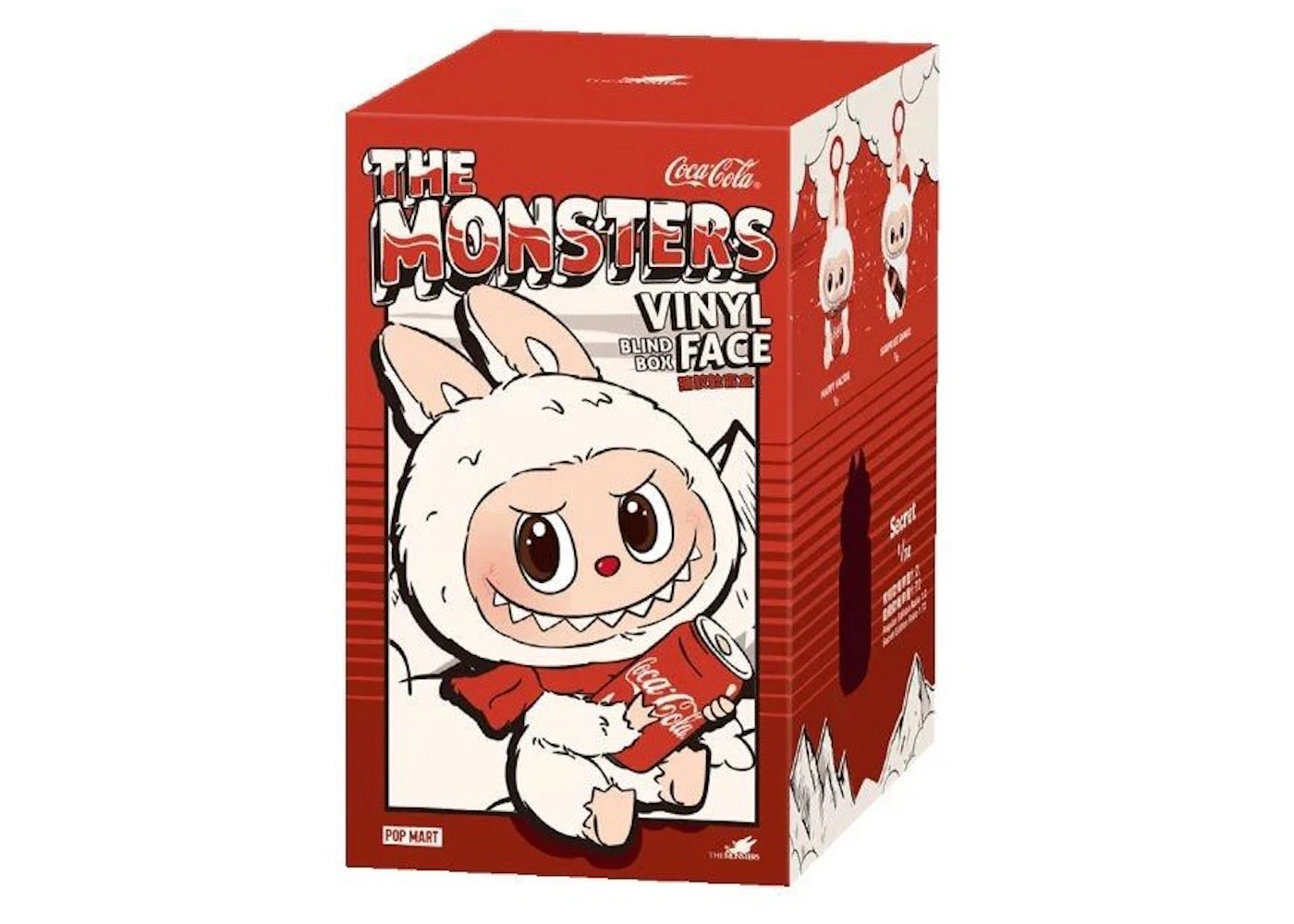 Pop Mart Labubu The Monsters Coca Cola Series Vinyl Face Jednotný slepý box