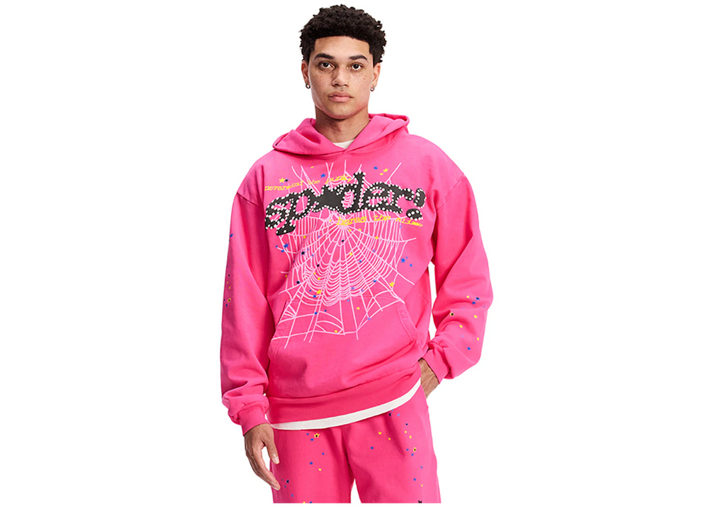 Sp5der P*NK V2 Mikina Ružová