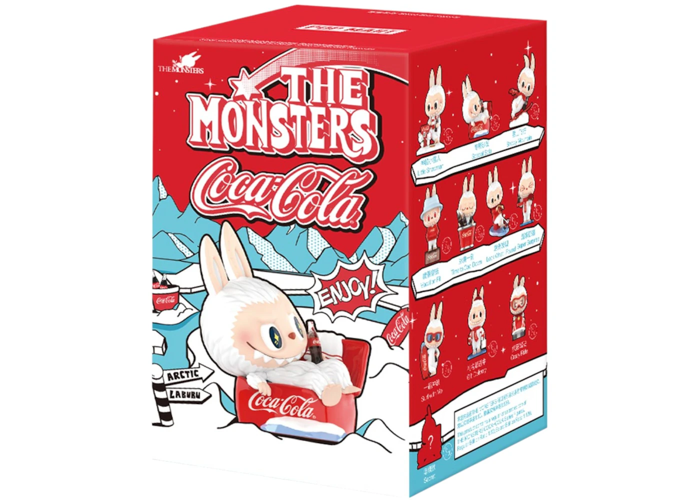 Pop Mart Labubu The Monsters Coca-Cola Series Figúrka Jednotný Blind Box