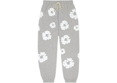 Denim Tears Cotton Wreath Tepláky sivá/biela