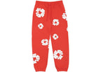 Denim Tears Cotton Wreath Tepláky Red/White