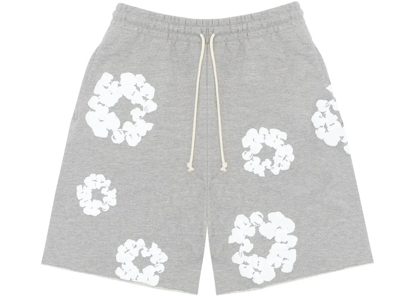Denim Tears Cotton Wreath Short Grey/White