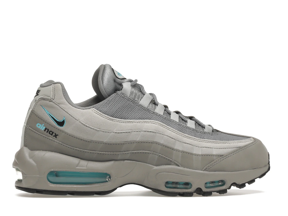 Nike Air Max 95 Retro Logo Grey Aqua