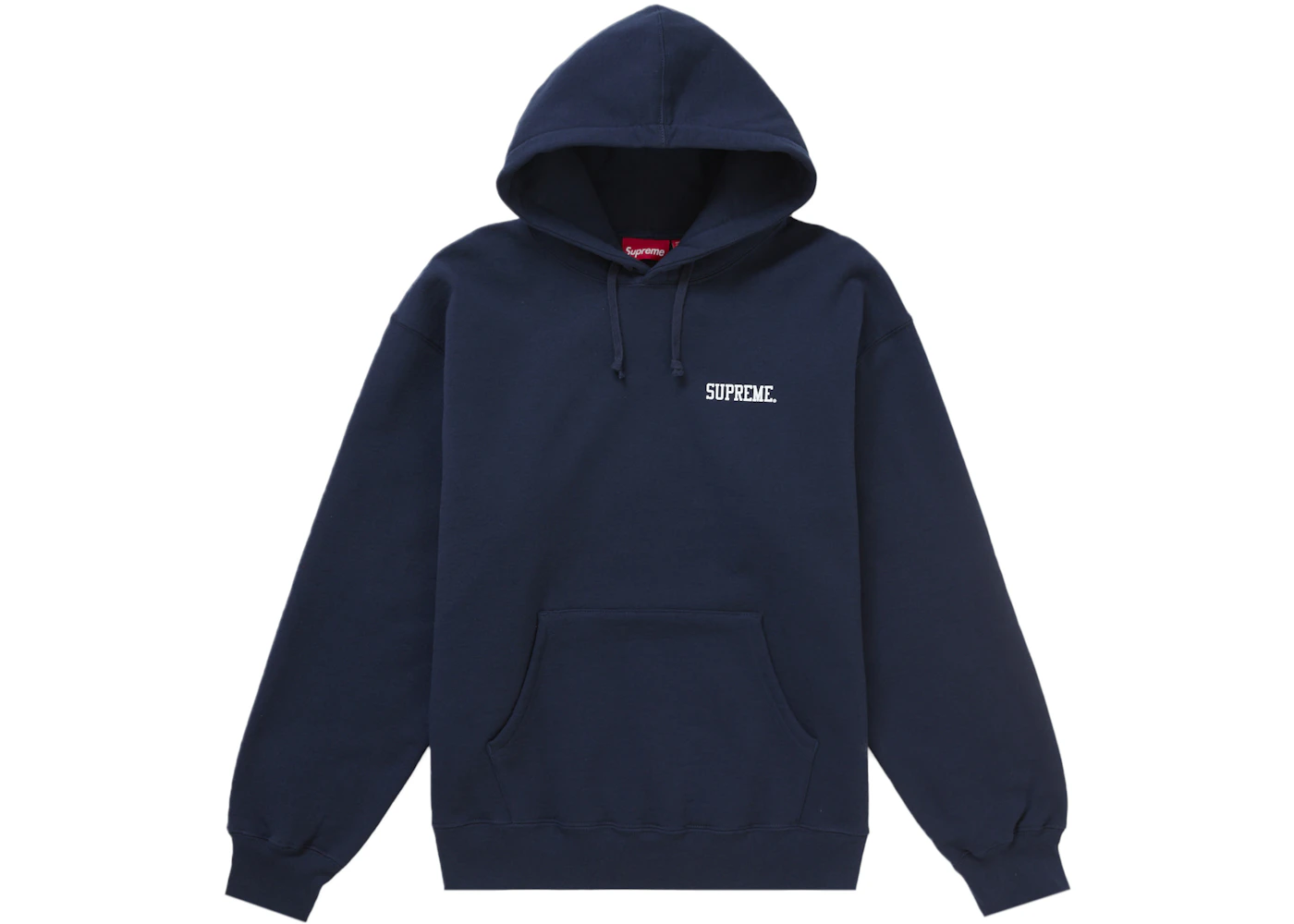 Supreme Anarchy mikina s kapucňou tmavomodrá