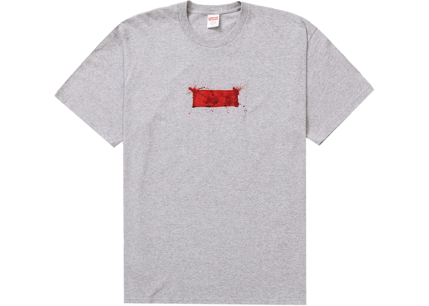 Supreme Ralph Steadman Box Logo tričko Heather Grey
