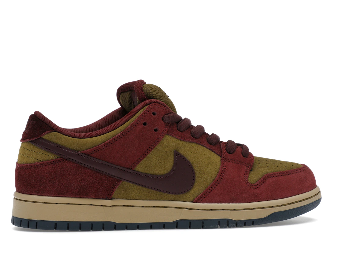 Nike SB Dunk Low Dark Team Red Olive Flak