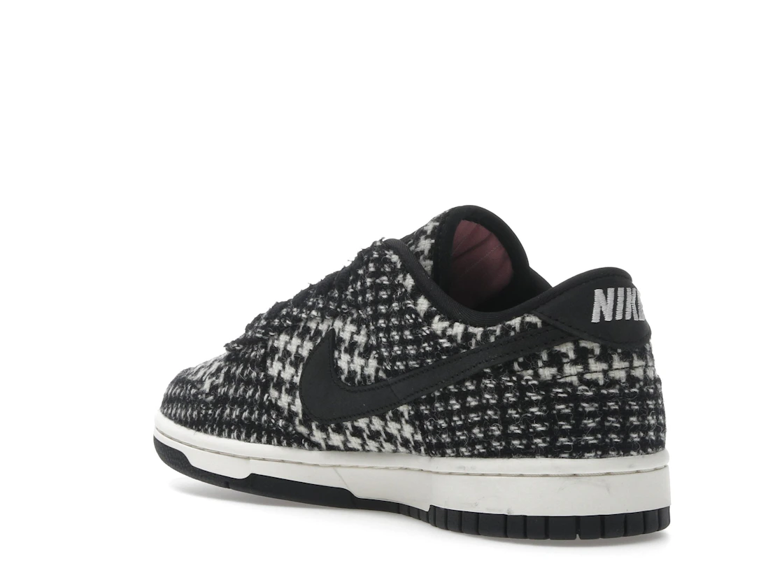 Nike Dunk Low Harris Tweed White Black Multi (W)