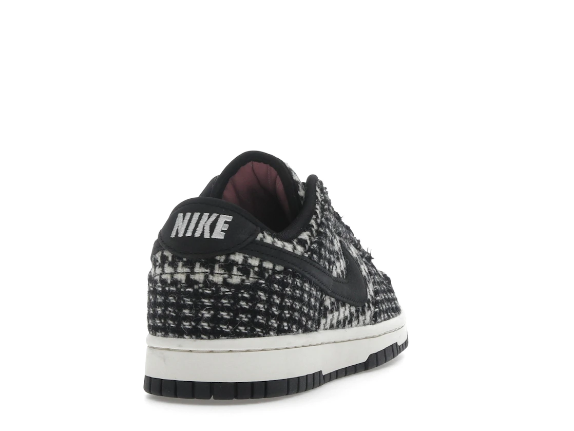 Nike Dunk Low Harris Tweed White Black Multi (W)
