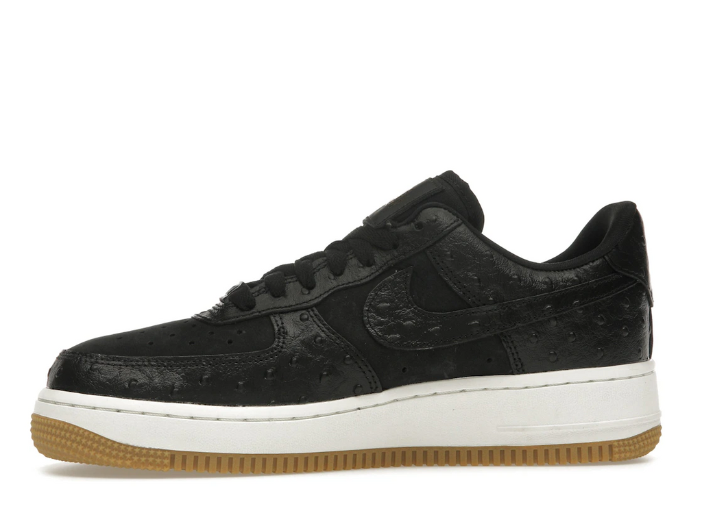Nike Air Force 1 Low '07 Black Ostrich Gum (W)