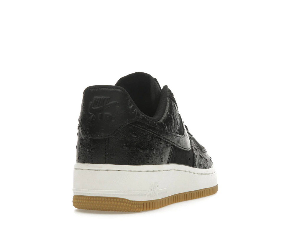 Nike Air Force 1 Low '07 Black Ostrich Gum (W)