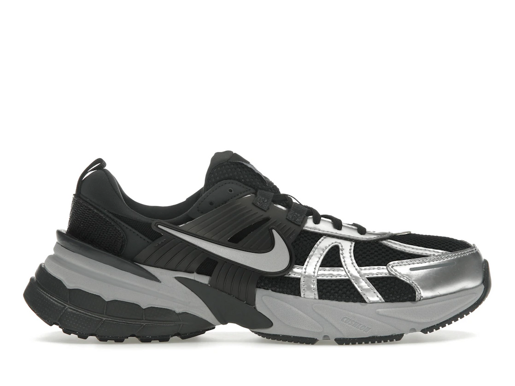 Nike V2K Run Black Metallic Silver (W)