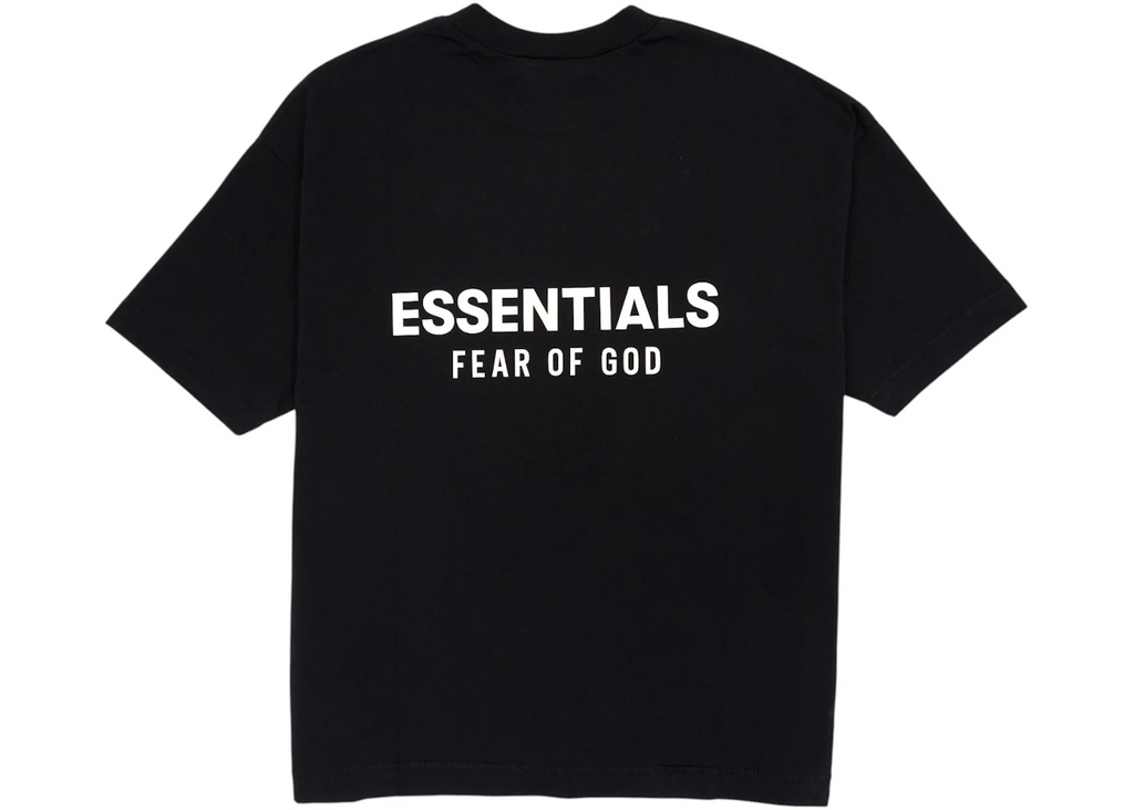 Fear of God Essentials S25 Tričko Jet Black