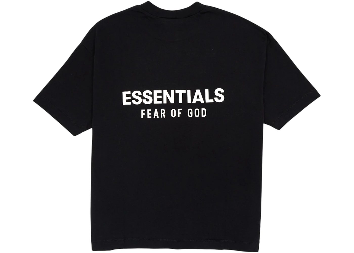 Fear of God Essentials S25 Tričko Jet Black