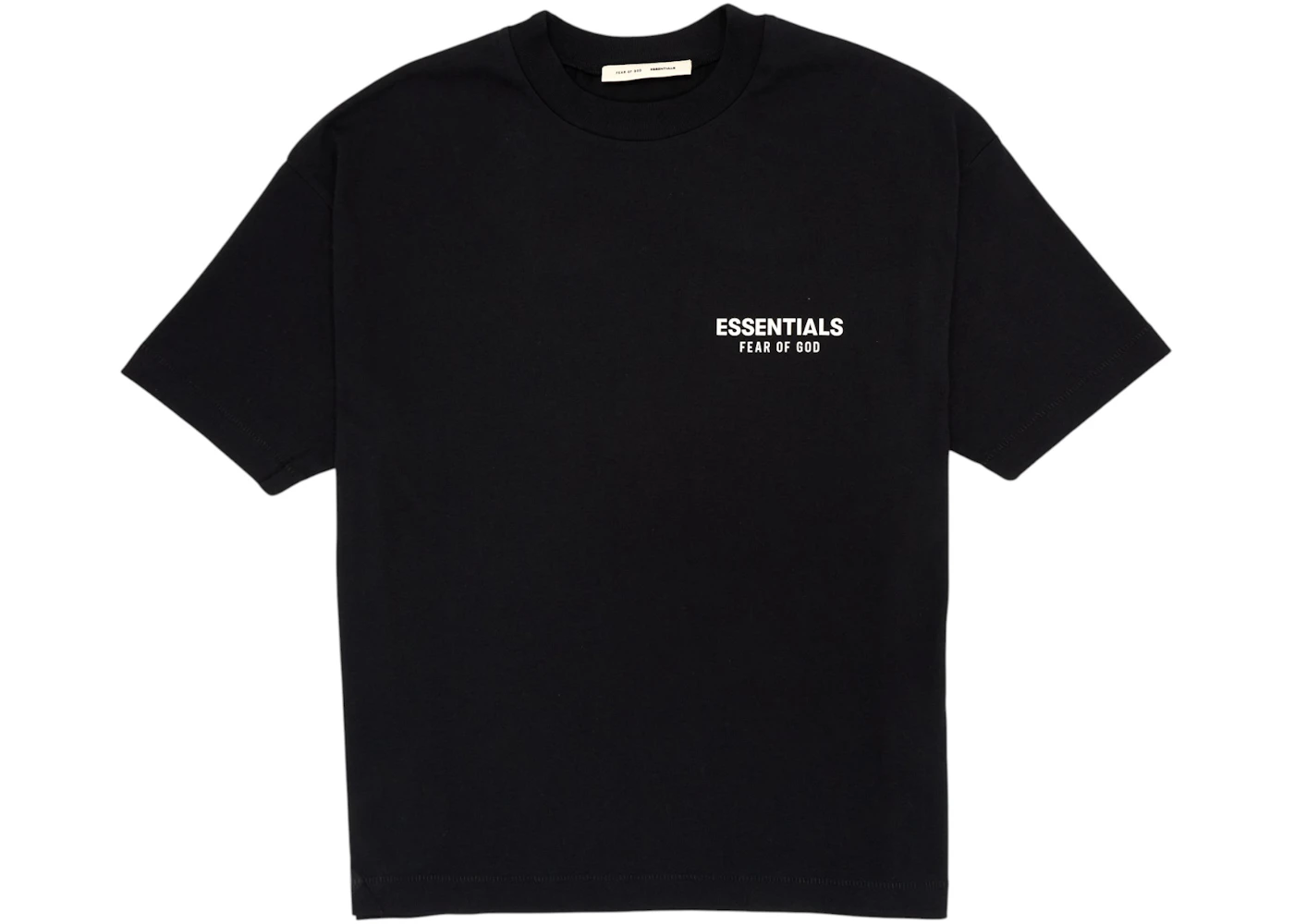 Fear of God Essentials S25 Tričko Jet Black