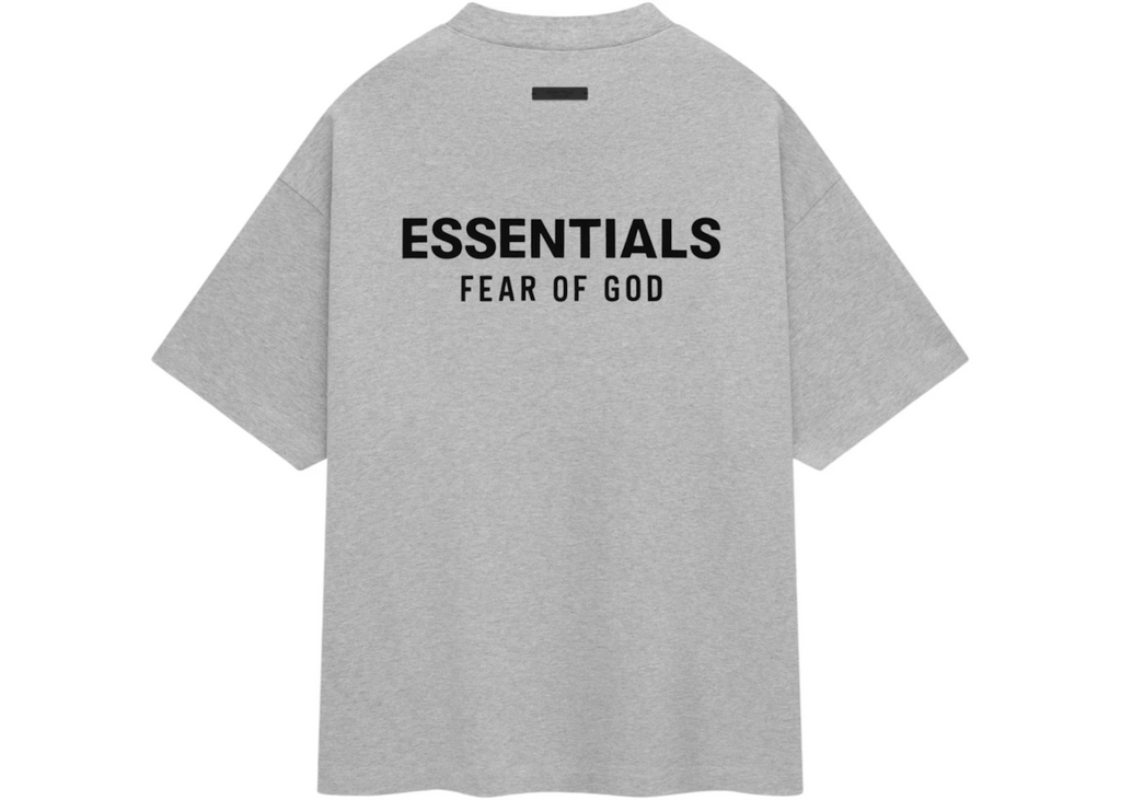 Fear of God Essentials S24 Tričko Light Heather