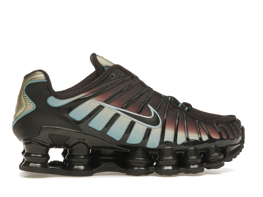 Nike Shox TL Velvet Brown Denim Turquoise (W)