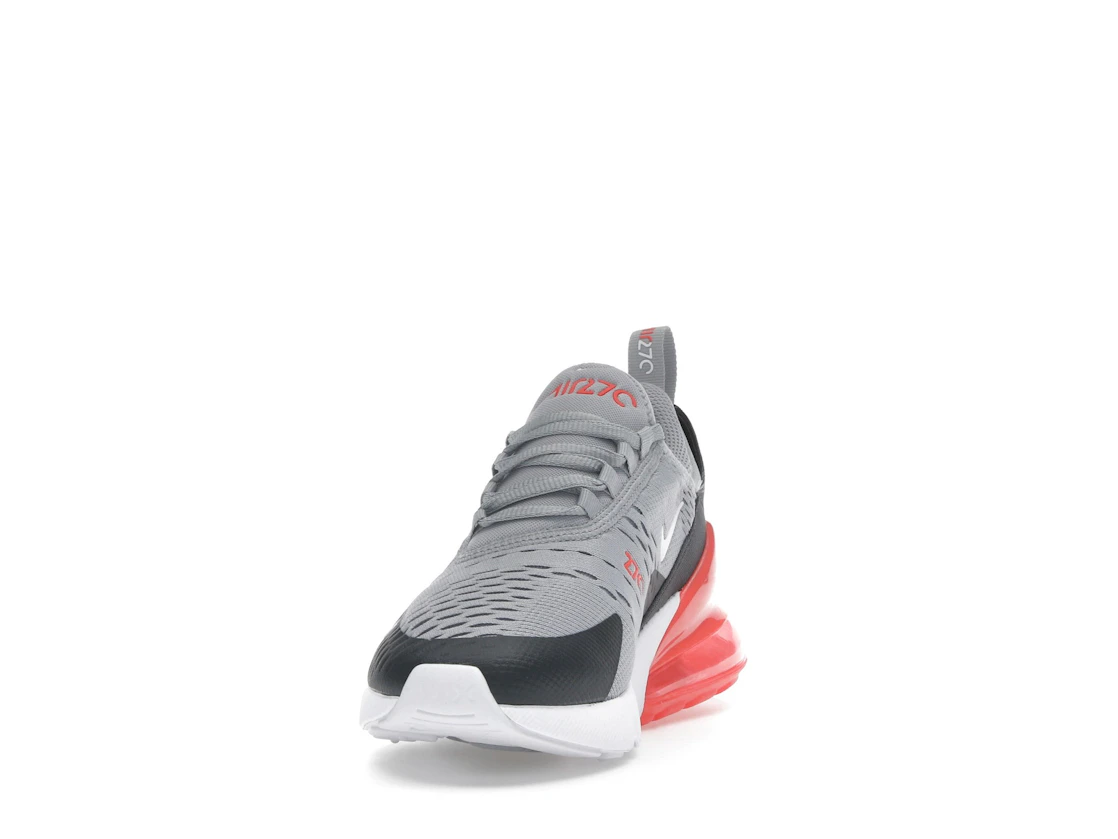 Nike Air Max 270 Wolf Grey Anthracite Bright Crimson White (GS)