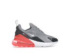 Nike Air Max 270 Wolf Grey Anthracite Bright Crimson White (GS)