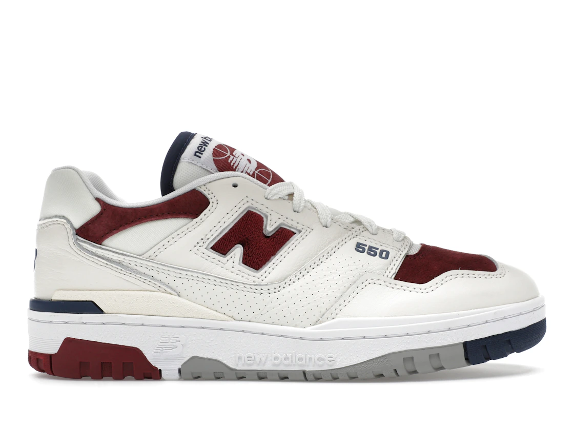 New Balance 550 Maroon Navy