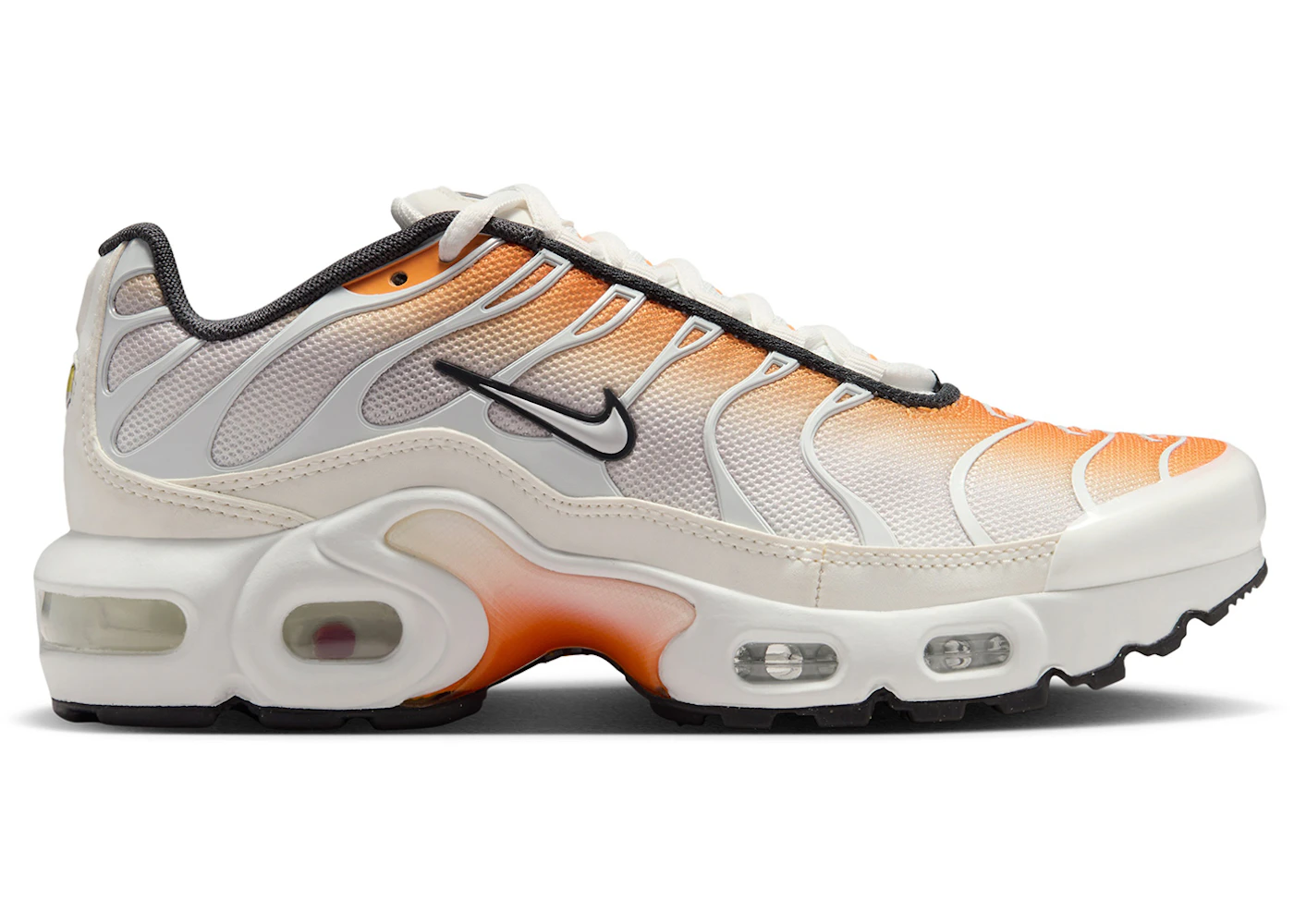 Nike Air Max Plus Orange Peel Summit White Antracit Vast Grey (GS)