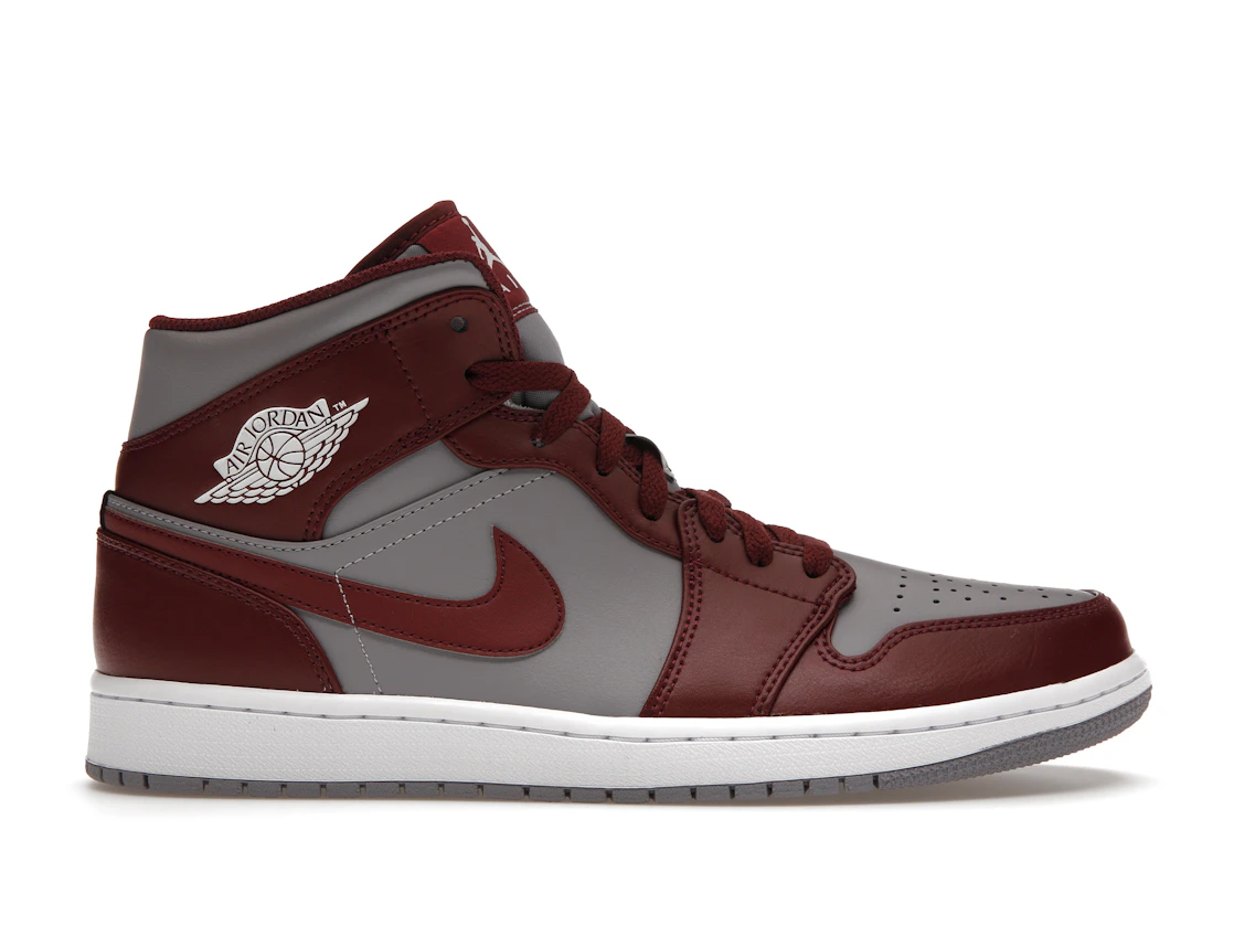 Air Jordan 1 Mid Cherrywood Red