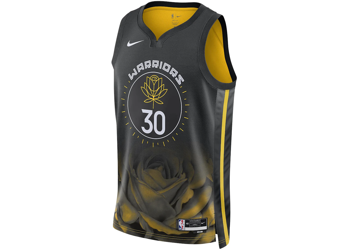 Nike Golden State Warriors 2022/23 Stephen Curry City Edition Swingman dres čierny