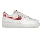 Nike Air Force 1 Low '07 Essential White Mystic Red Gingham (W)