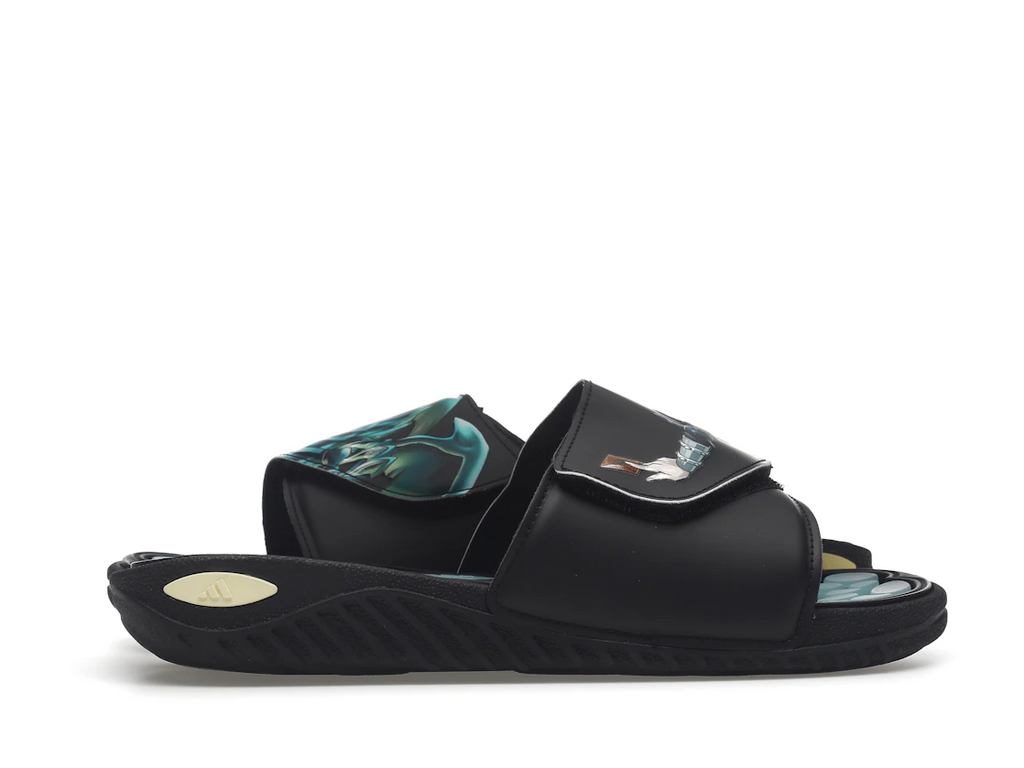 adidas Reptossage Hook-And-Loop šľapky Yu-Gi-Oh! Modrooký biely drak