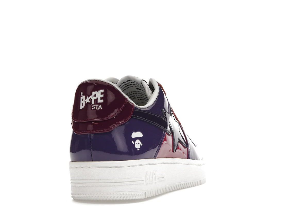 A Bathing Ape Bape Sta Low Color Camo Combo Purple