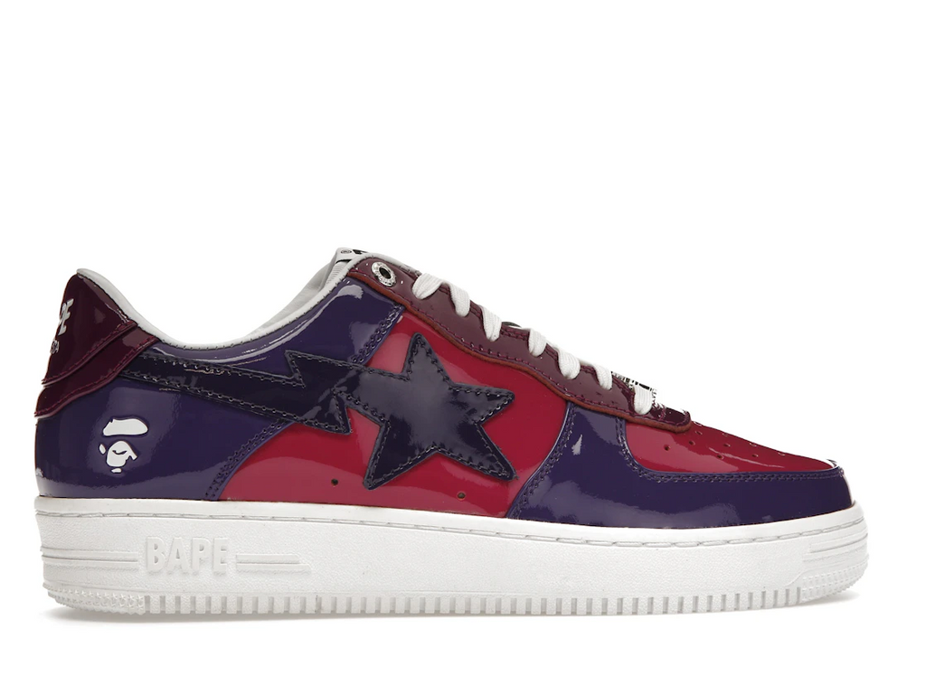 A Bathing Ape Bape Sta Low Color Camo Combo Purple