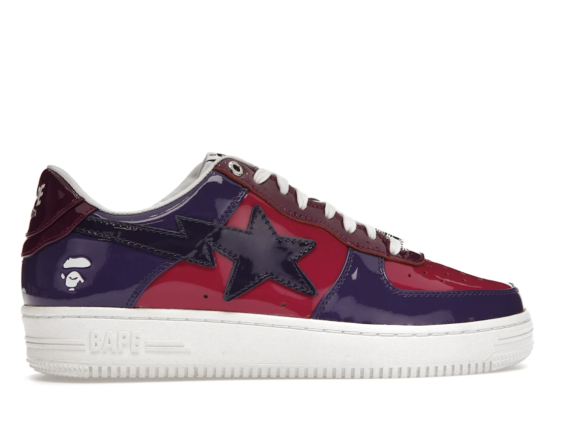 A Bathing Ape Bape Sta Low Color Camo Combo Purple