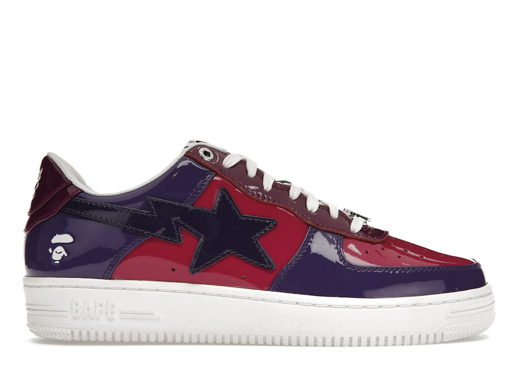 A Bathing Ape Bape Sta Low Color Camo Combo Purple