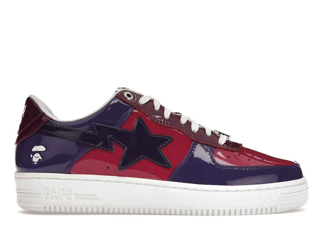 A Bathing Ape Bape Sta Low Color Camo Combo Purple