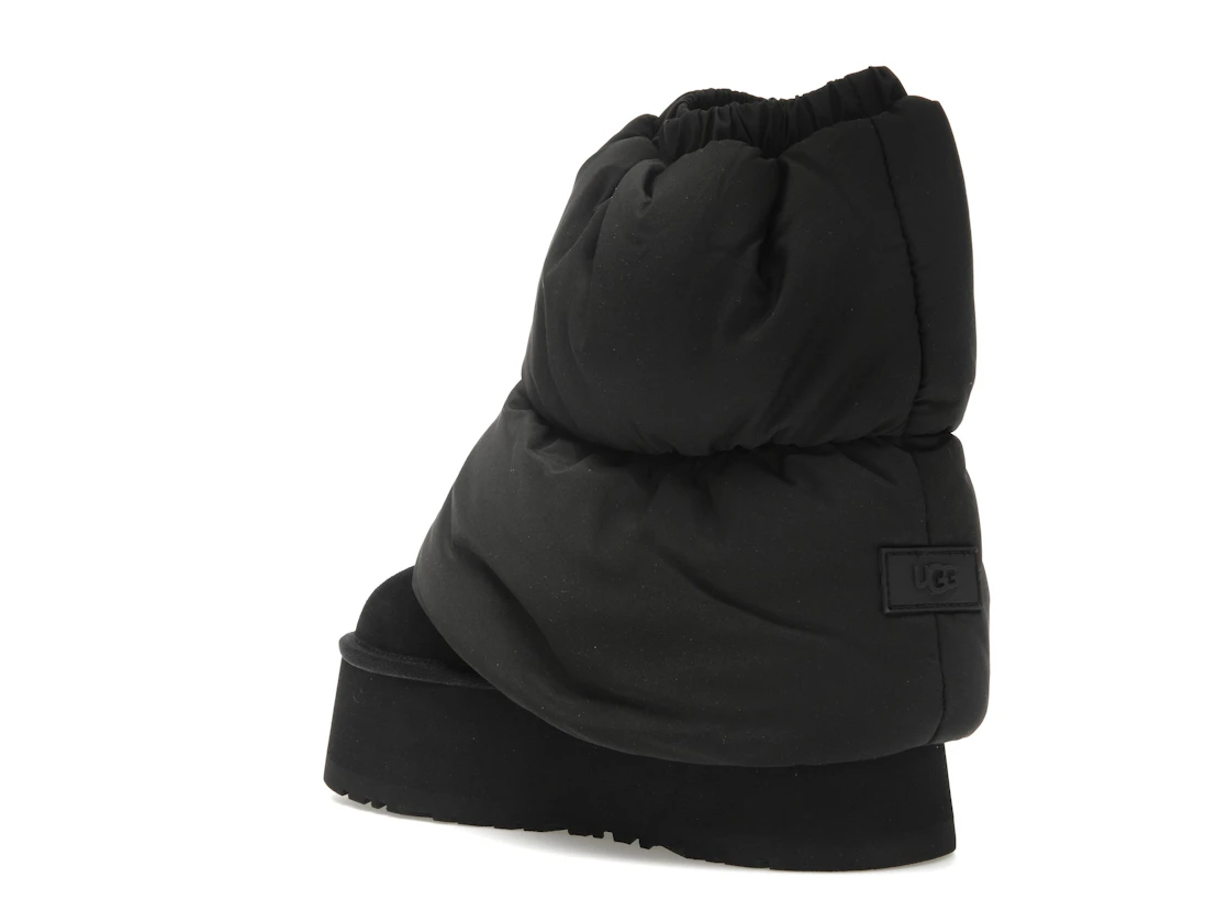 UGG Classic Mini Dipper Puffer Boot Black (W)