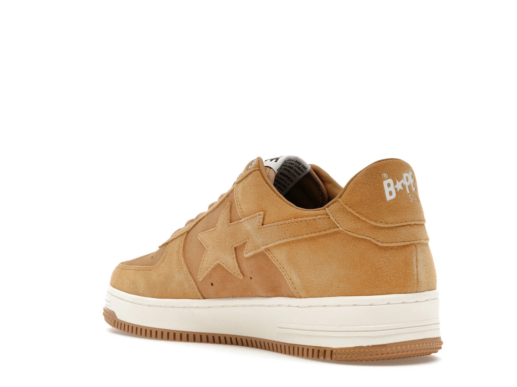 A Bathing Ape Bape Sta Béžový semiš