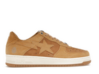 A Bathing Ape Bape Sta Béžový semiš